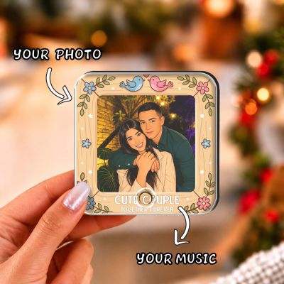 Together Forever Gift for Someone Special Customized Music Fridge Magnet with Song Memorable Gift for Couple